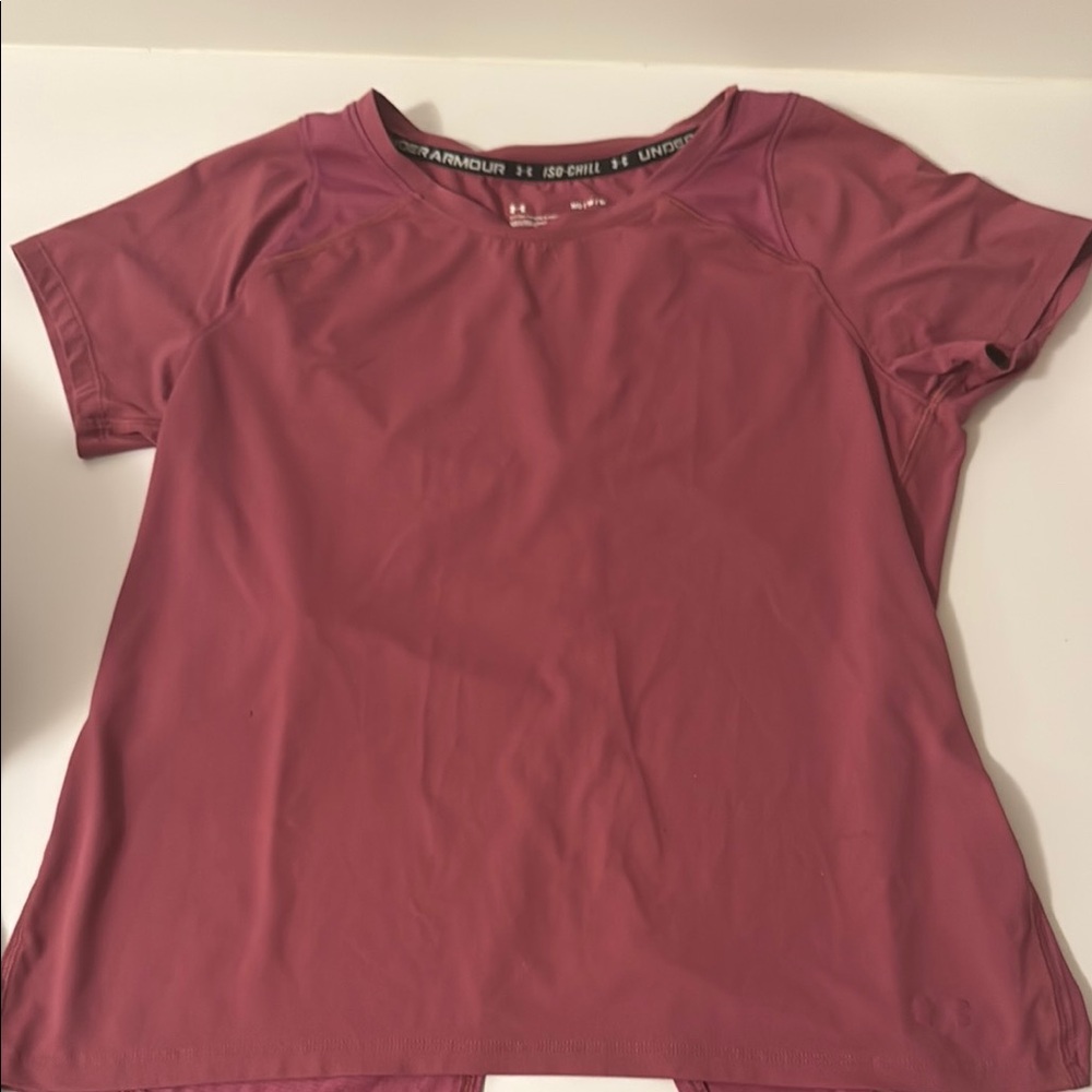 Under Armour Women's Mauve Short Sleeve Tee